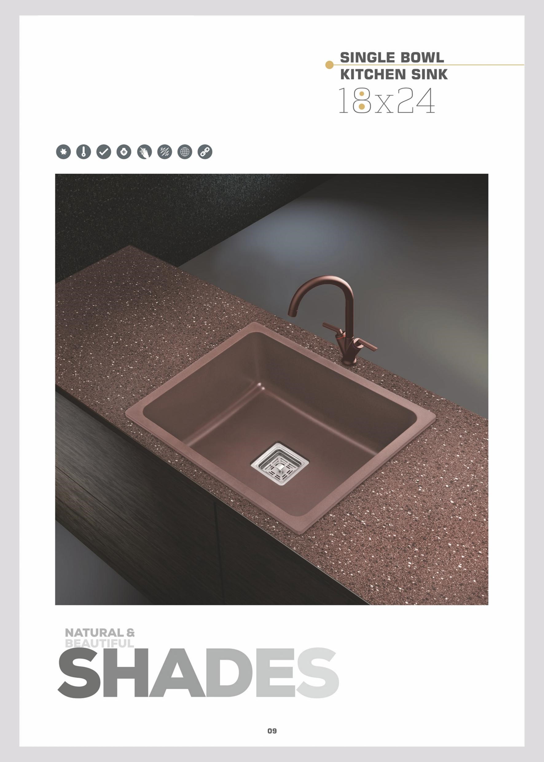 Quartz sinks